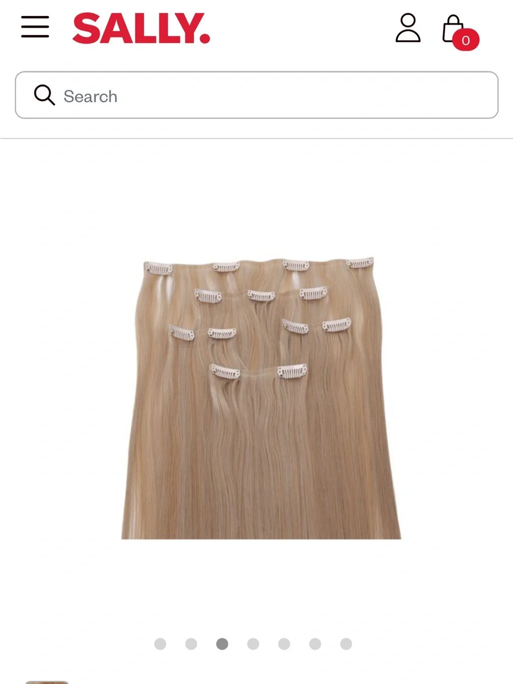 Barely Xtensions Blonde Frost Human Hair Extensions